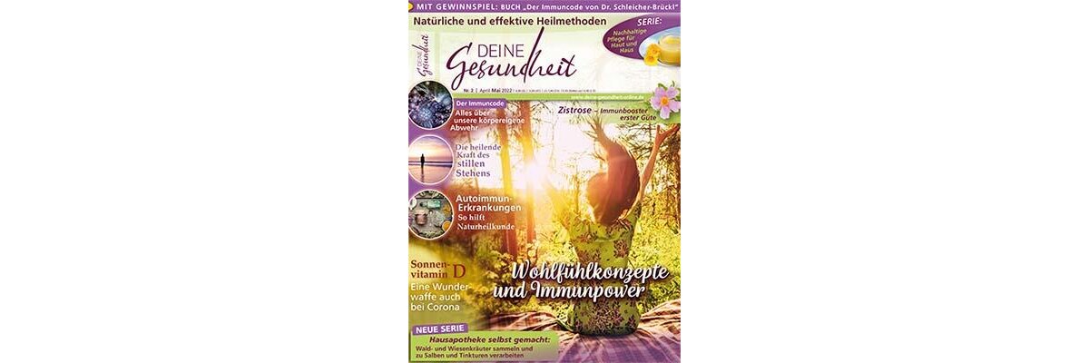 Glückswagnis  zur Selbstliebe - Zeitschrift "Deine Gesundheit"  - Abnehmen