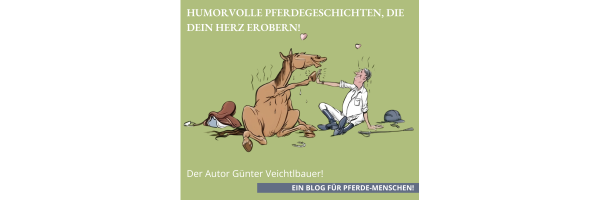 Autor im Spotlight: Günter Veichtlbauer – Künstler, Reiter und humorvoller Erzähler - Günter Veichtlbauer: Humorvolle Pferdegeschichten und Cartoons