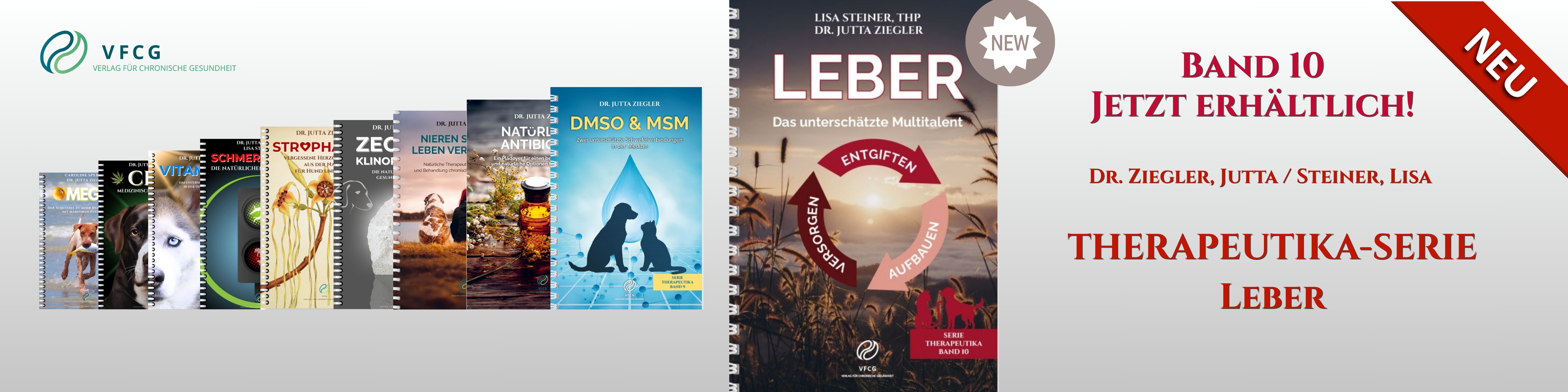 Buchcover Leber bei Hund und Katze stärken 